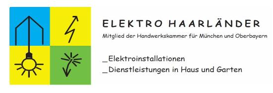 Logo - Elektro Haarländer